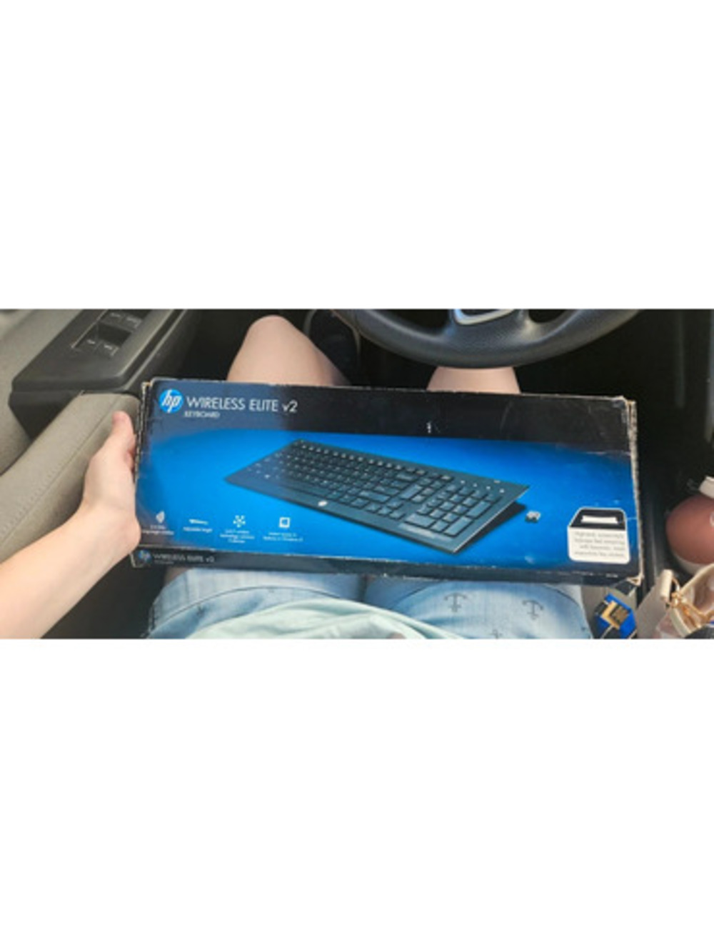 Bluetooth keyboard in box wireless